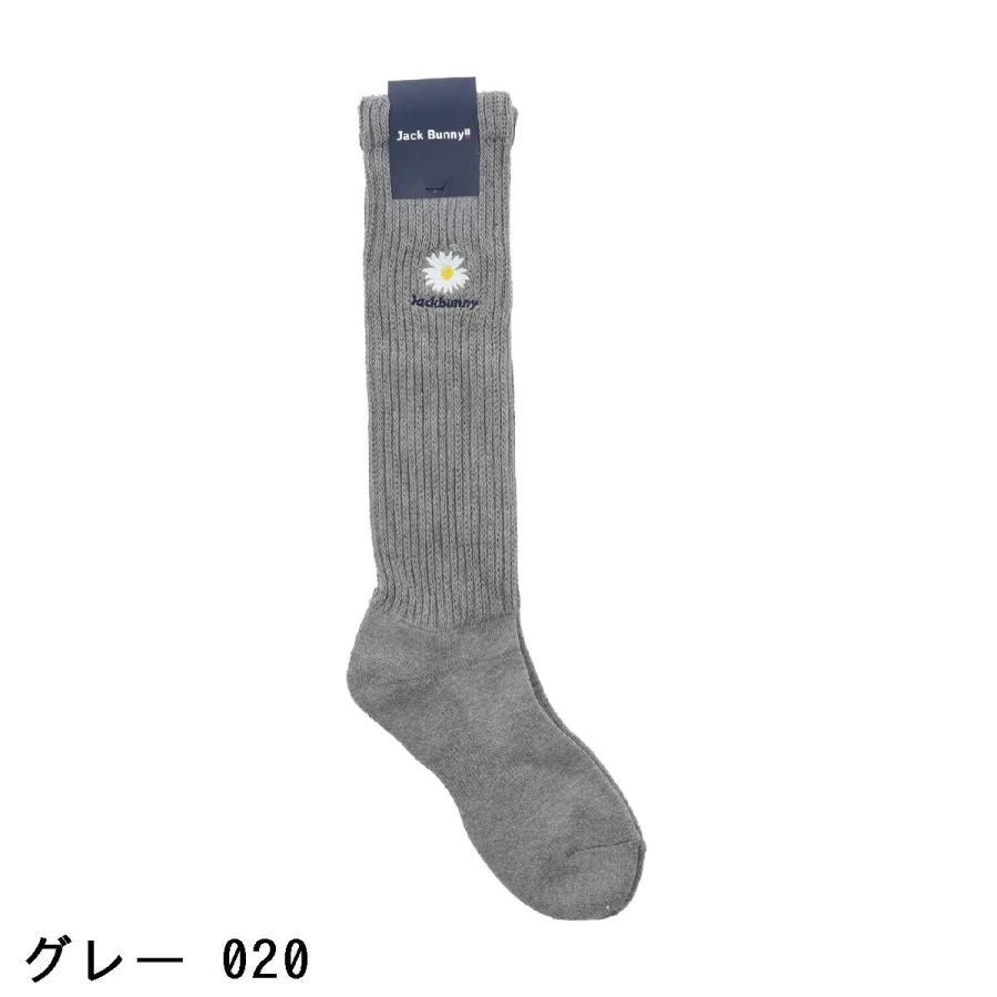 Jack Bunny!!（ジャックバニー） お花ルーズソックス 靴下 ゴルフ