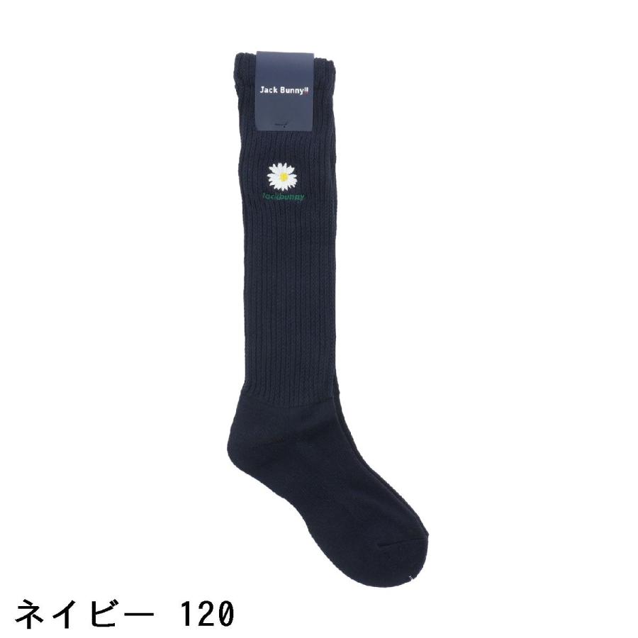 Jack Bunny!!（ジャックバニー） お花ルーズソックス 靴下 ゴルフ