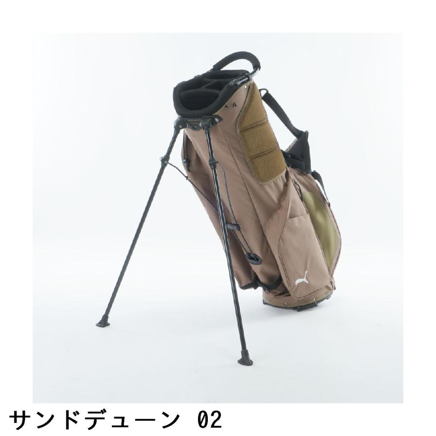 PUMA（プーマ） ライトPG スタンドキャディバッグ : GDOゴルフショップ