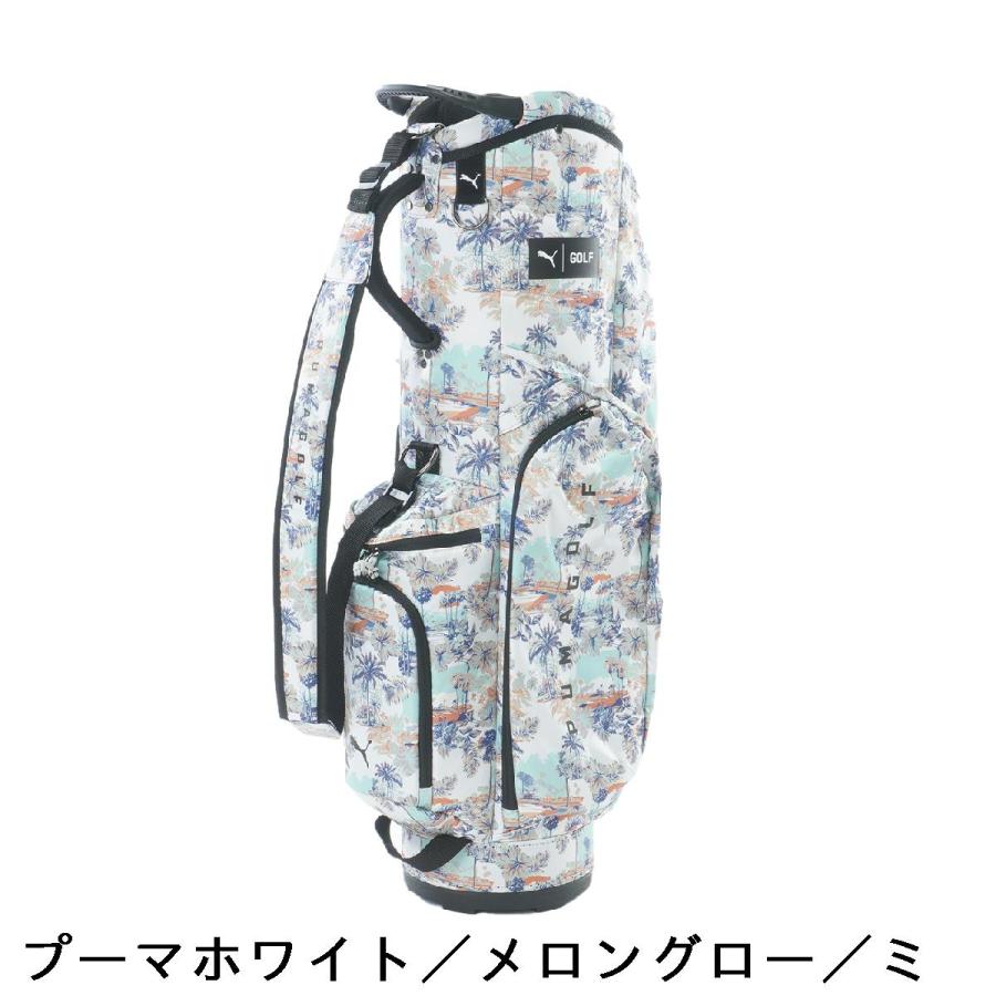 PUMA（プーマ） PUMA AOP ロゴキャディバッグ : GDOゴルフショップ