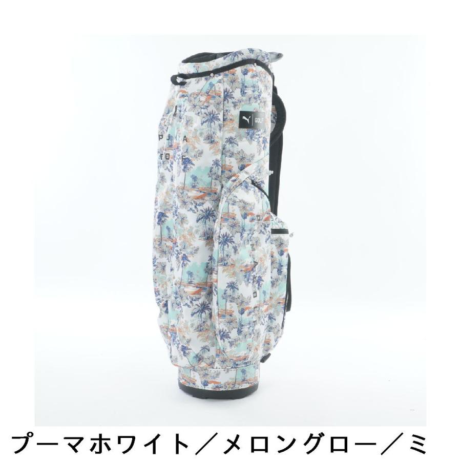 PUMA（プーマ） PUMA AOP ロゴキャディバッグ : GDOゴルフショップ