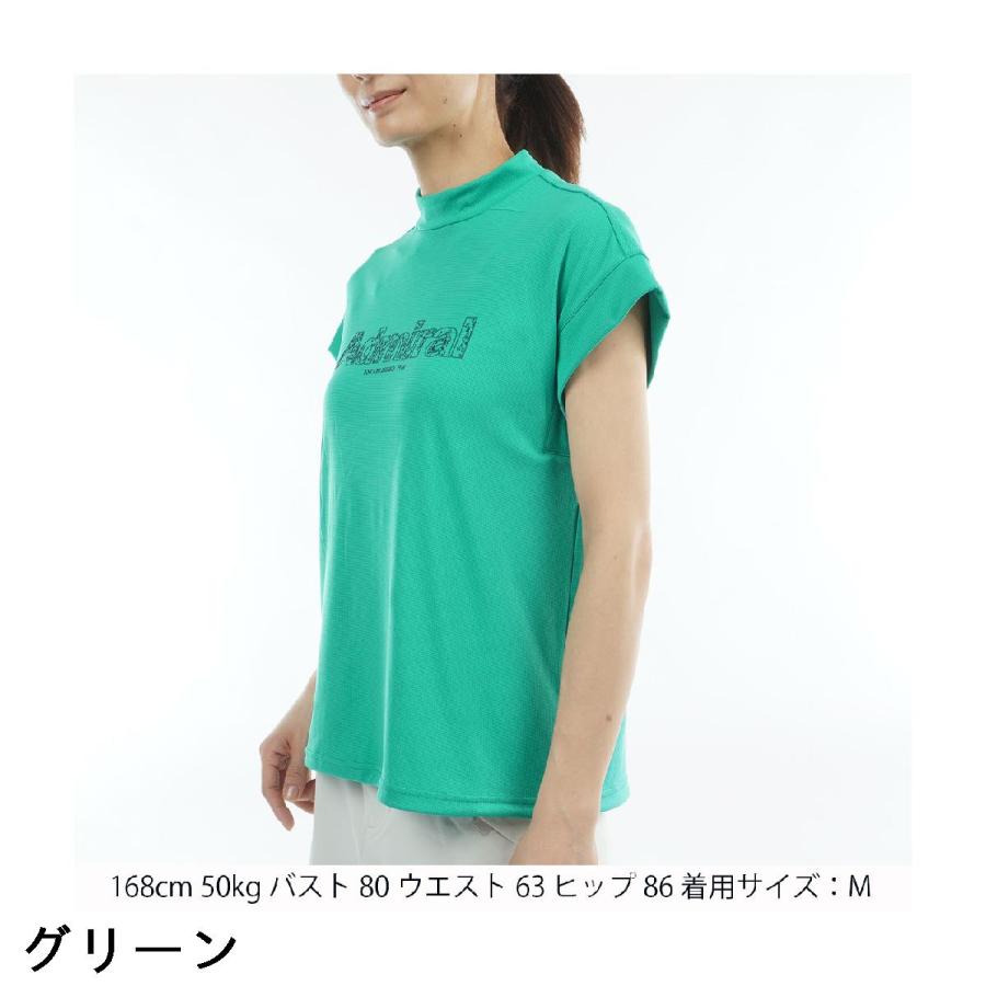 Admiral（アドミラル） カラタッチプラス リーフロゴモックネック半袖
