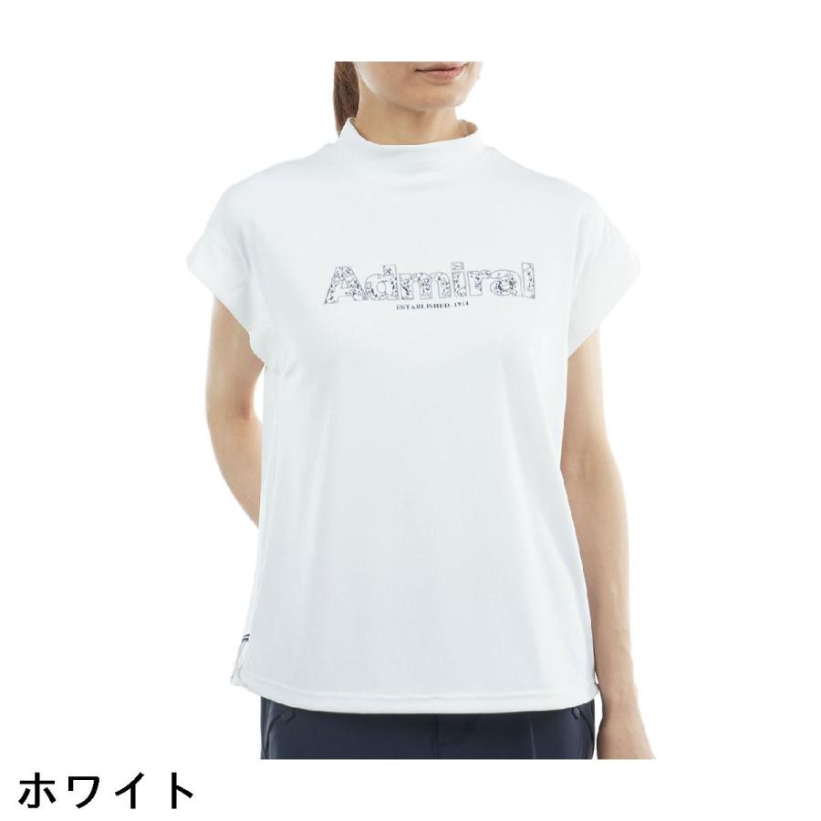 Admiral（アドミラル） カラタッチプラス リーフロゴモックネック半袖
