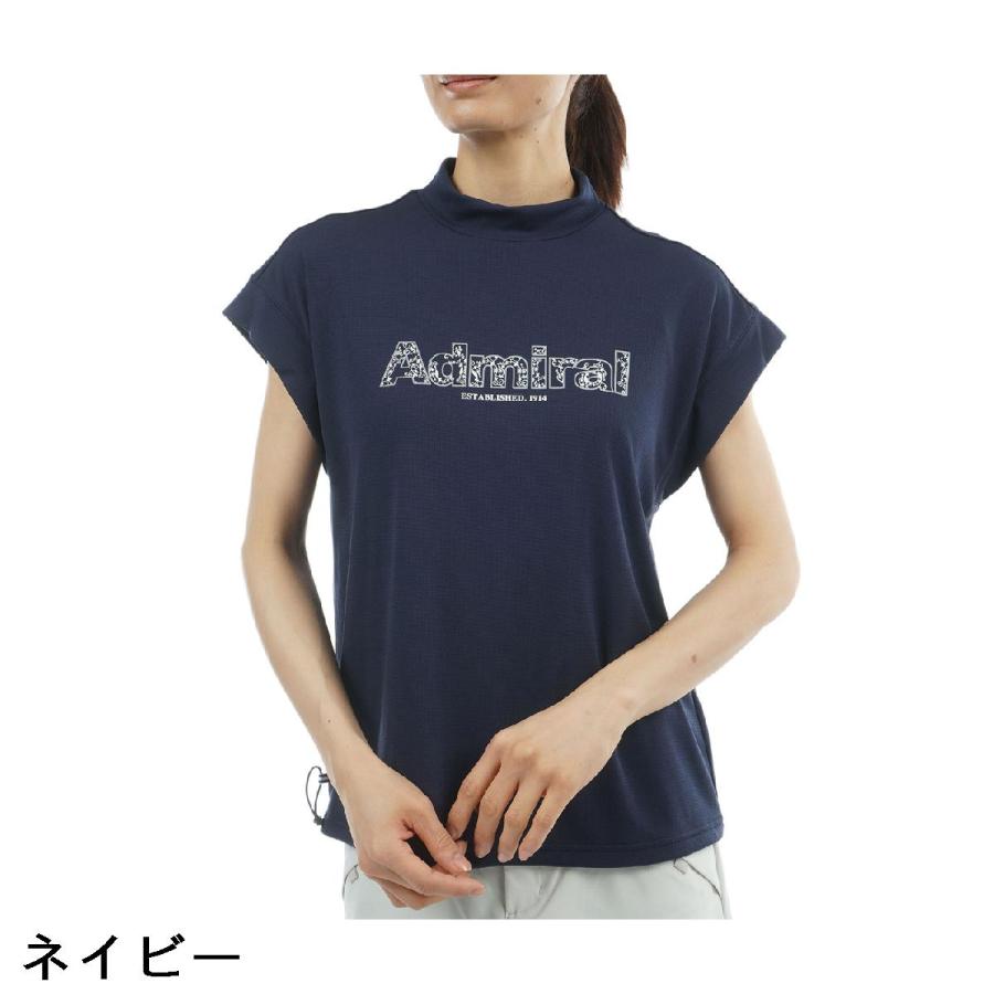Admiral（アドミラル） カラタッチプラス リーフロゴモックネック半袖