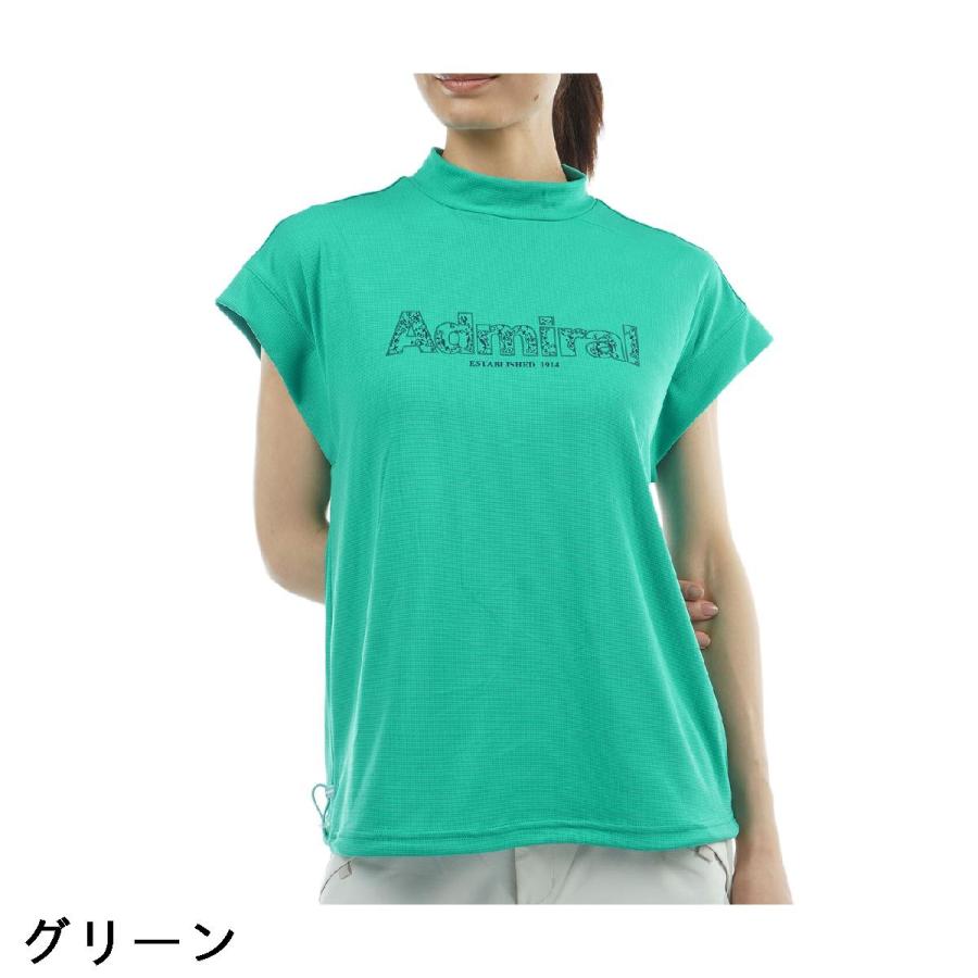 Admiral（アドミラル） カラタッチプラス リーフロゴモックネック半袖