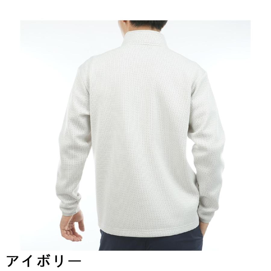 アドミラル Admiral ストレッチ ビックメッシュ ダンボールハーフジップスウェットの画像