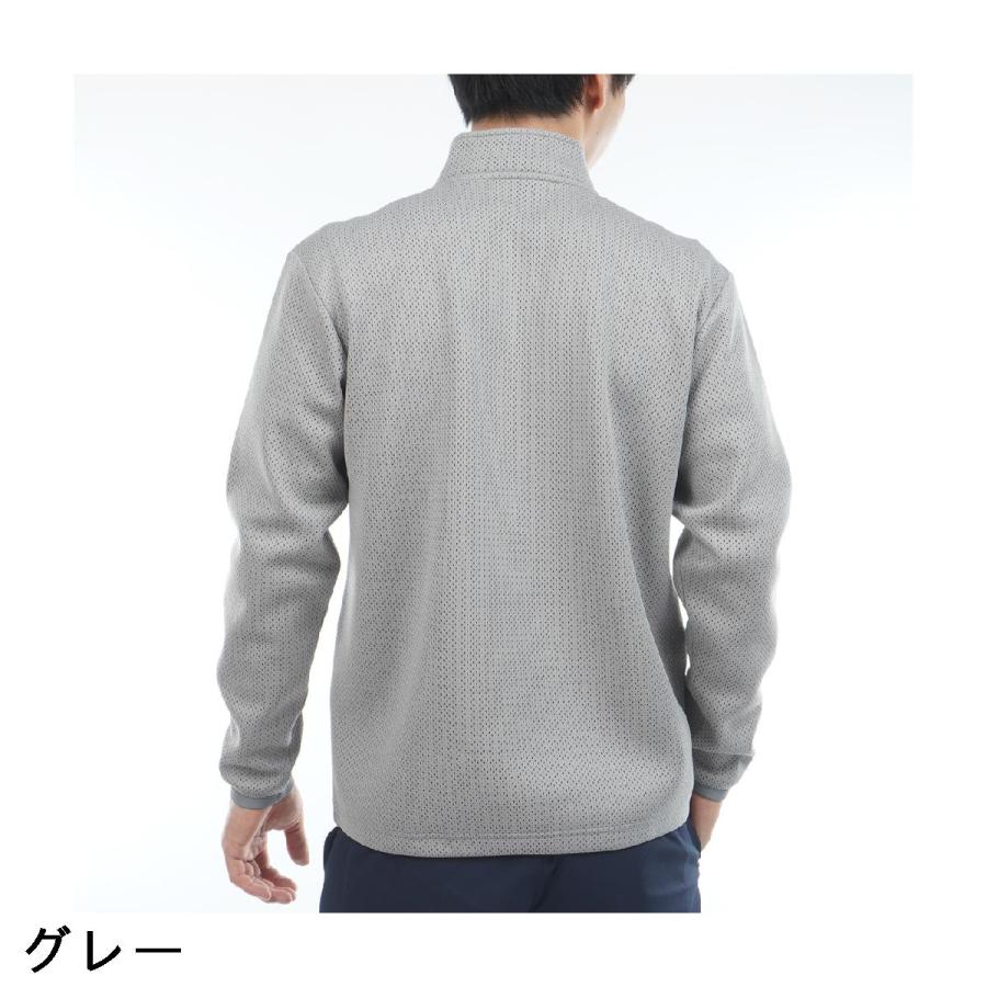 アドミラル Admiral ストレッチ ビックメッシュ ダンボールハーフジップスウェットの画像