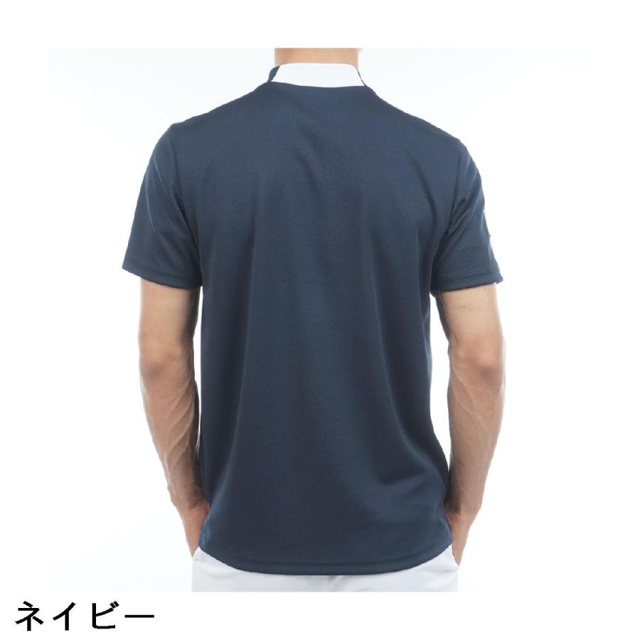 Admiral（アドミラル） ストレッチ フラッグ モックネック半袖シャツ