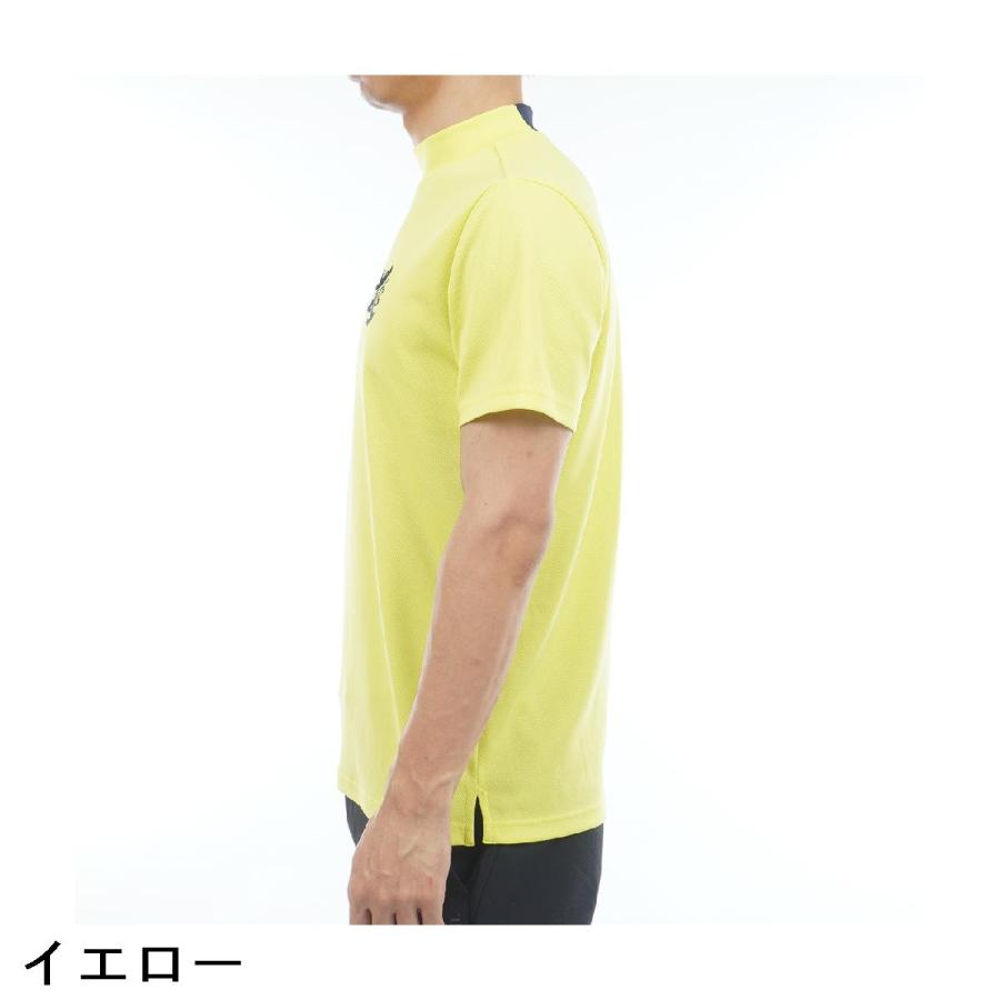 Admiral（アドミラル） ストレッチ フラッグ モックネック半袖シャツ