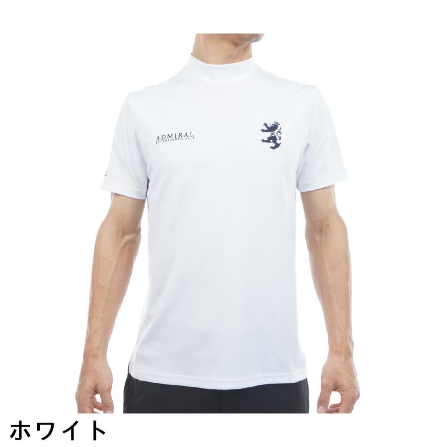 Admiral（アドミラル） ストレッチ フラッグ モックネック半袖シャツ