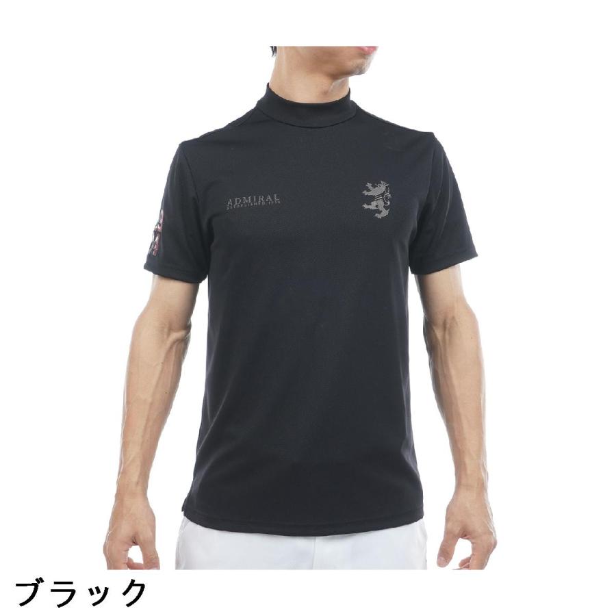 Admiral（アドミラル） ストレッチ フラッグ モックネック半袖シャツ