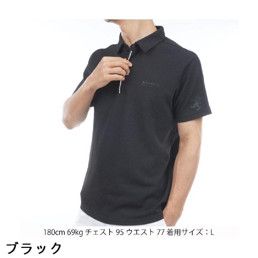 Admiral（アドミラル） 半袖ポロシャツ : GDOゴルフショップ Yahoo!店