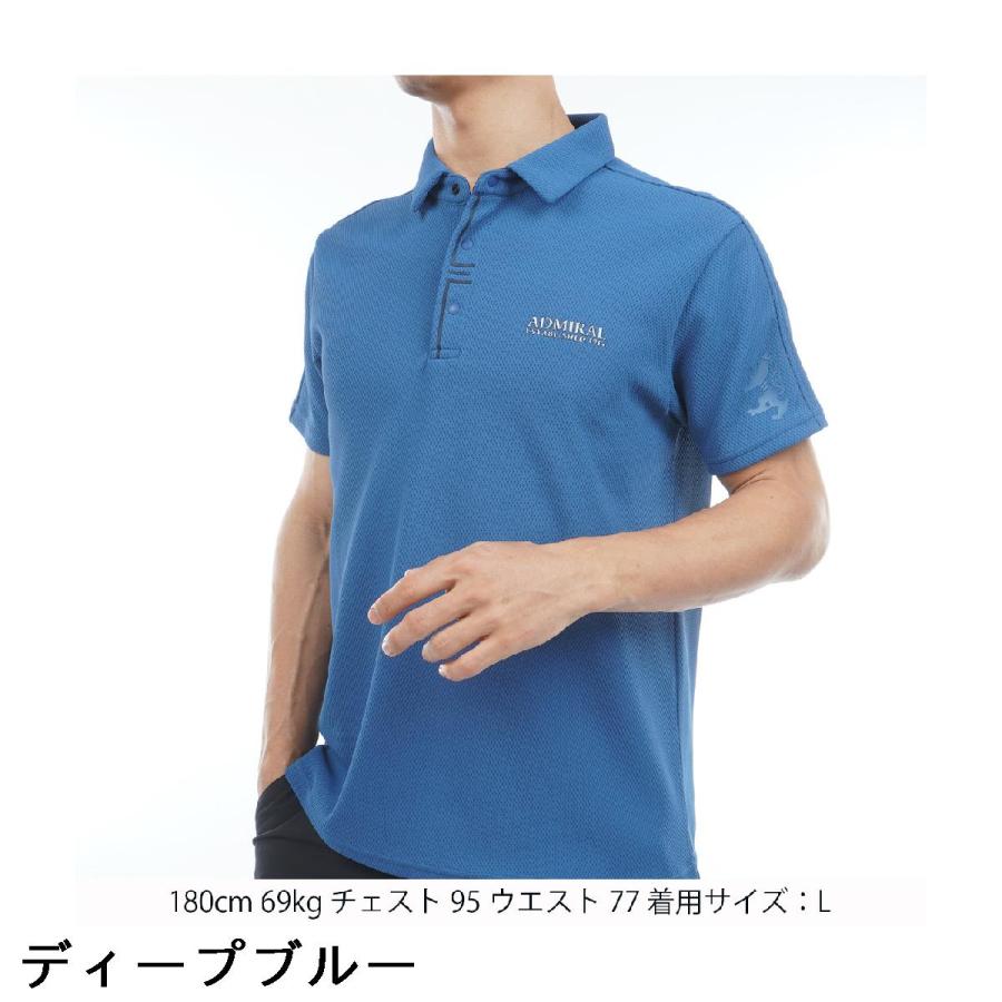 Admiral（アドミラル） 半袖ポロシャツ : GDOゴルフショップ Yahoo!店