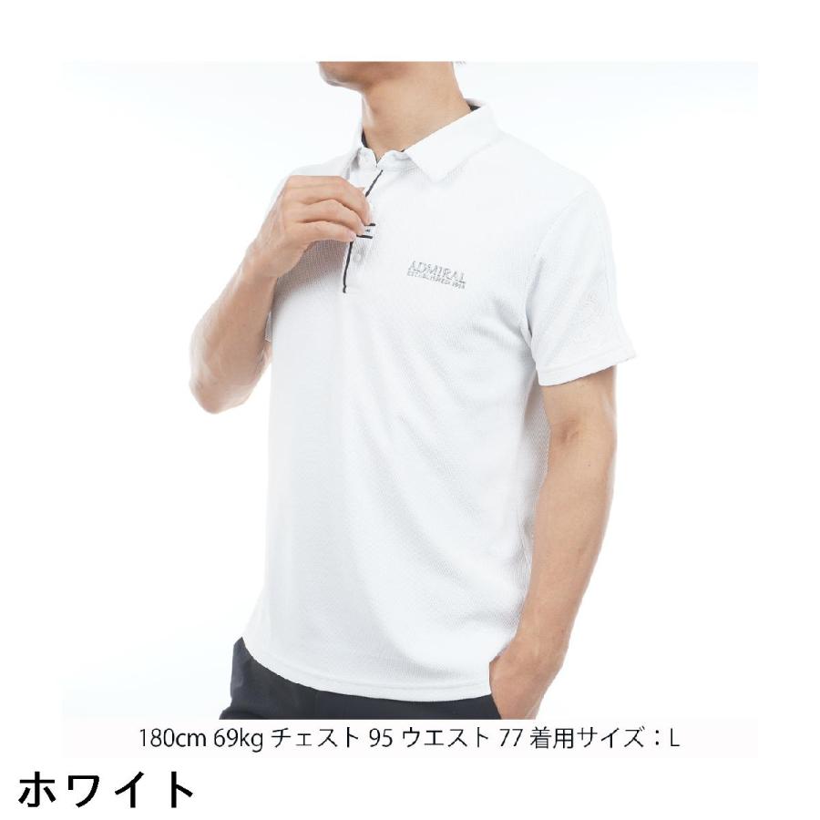Admiral（アドミラル） 半袖ポロシャツ : GDOゴルフショップ Yahoo!店