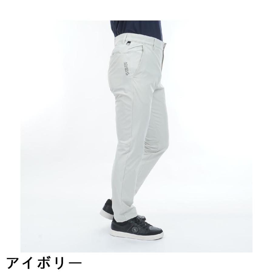 Admiral（アドミラル） ストレッチ 冷感ナイロン テーパードパンツ