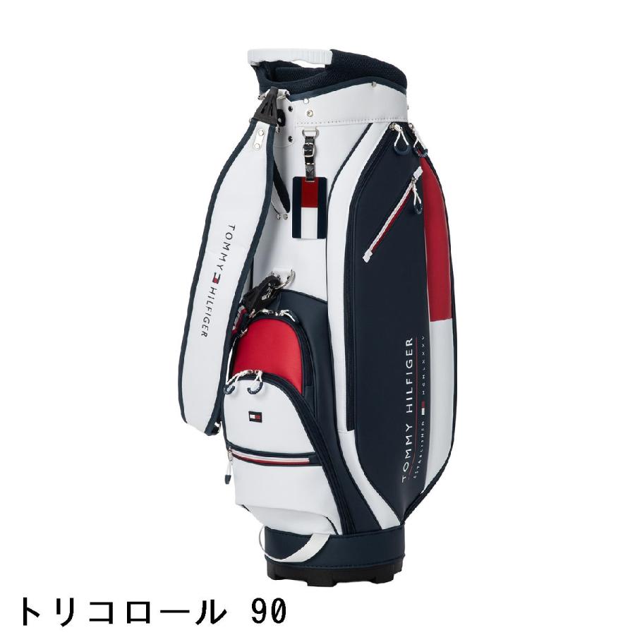 トミー ヒルフィガー キャディバッグ　THMG7SC1 9型トリコロール TOMMY HILFIGER（トミー・ヒルフィガー） トミー ヒルフィガー ゴルフ