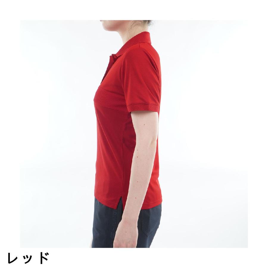 トミー ヒルフィガー ゴルフ TOMMY HILFIGER GOLF ストレッチ スタンダード ロゴ半袖ポロシャツ レディスの画像