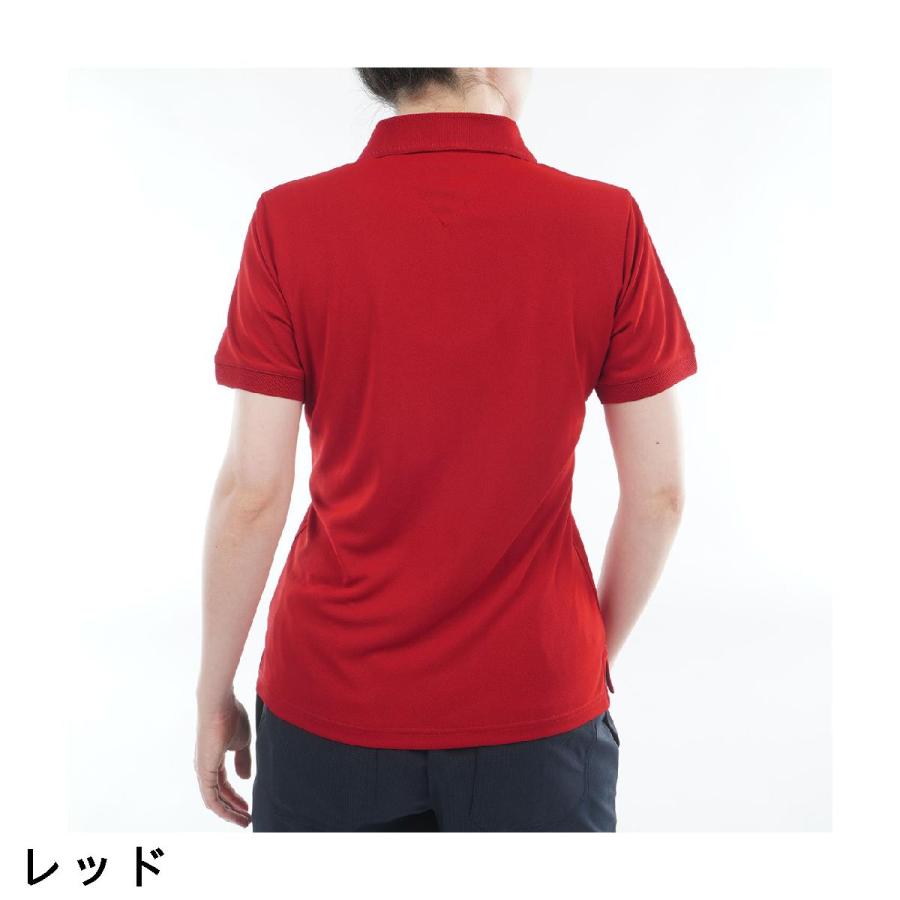 トミー ヒルフィガー ゴルフ TOMMY HILFIGER GOLF ストレッチ スタンダード ロゴ半袖ポロシャツ レディスの画像