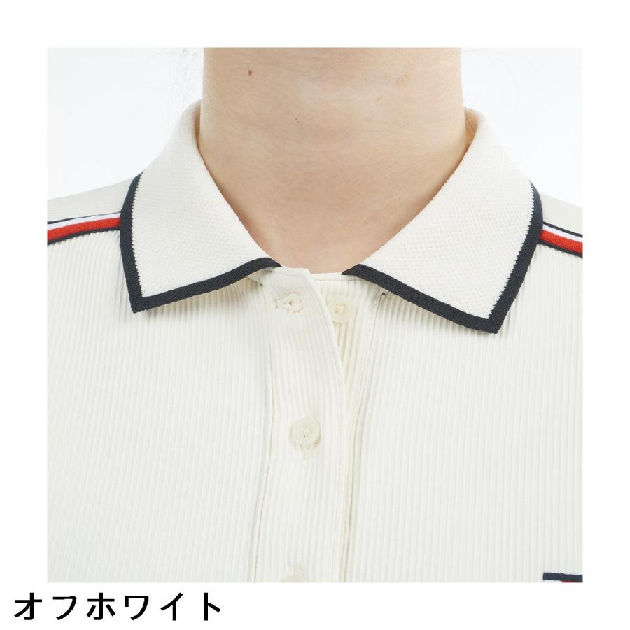 トミー ヒルフィガー ゴルフ TOMMY HILFIGER GOLF ストレッチコードピケ ポロワンピース レディス_10