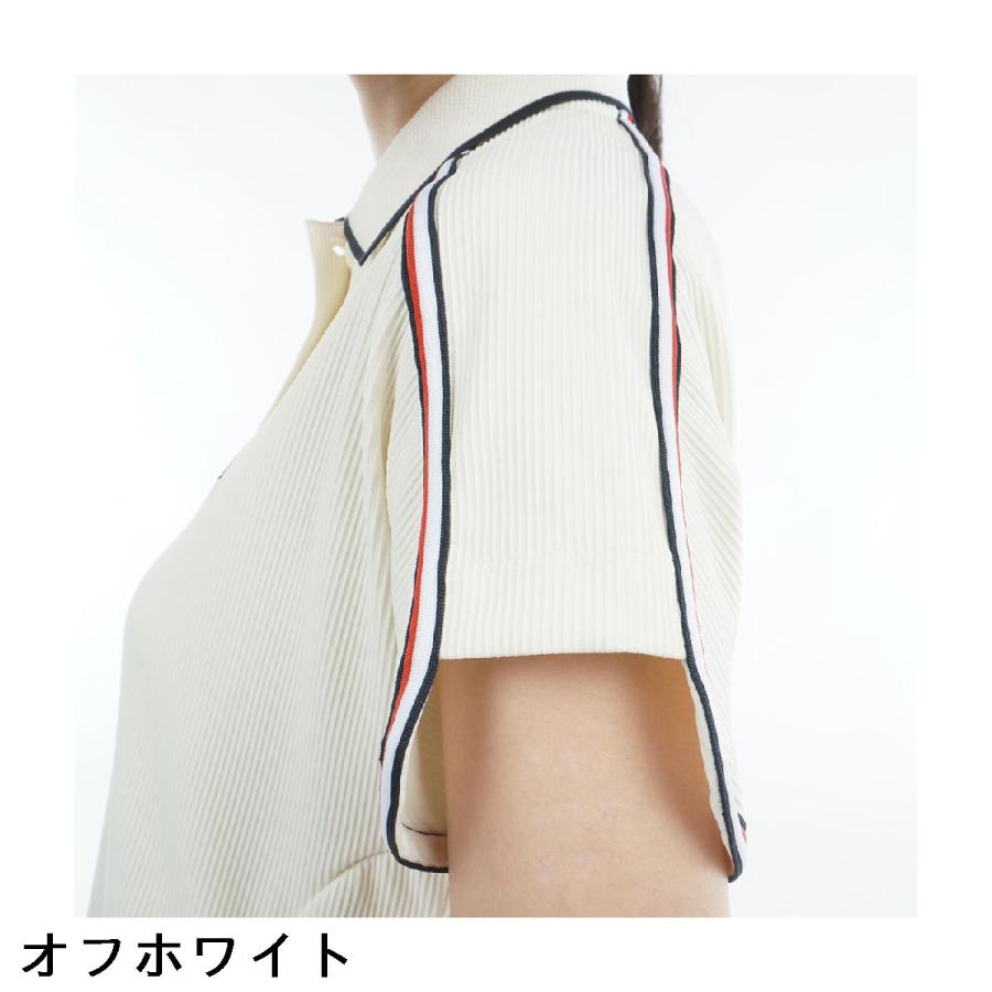 トミー ヒルフィガー ゴルフ TOMMY HILFIGER GOLF ストレッチコードピケ ポロワンピース レディス_11