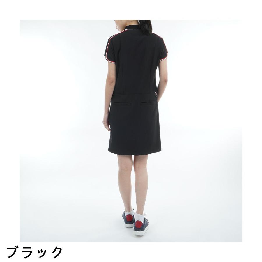 トミー ヒルフィガー ゴルフ TOMMY HILFIGER GOLF ストレッチコードピケ ポロワンピース レディス_16
