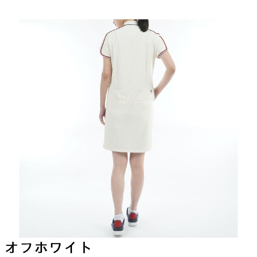 トミー ヒルフィガー ゴルフ TOMMY HILFIGER GOLF ストレッチコードピケ ポロワンピース レディス_6