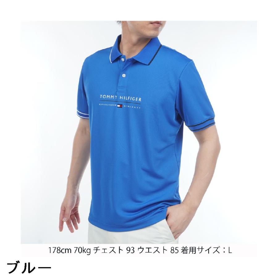 トミー ヒルフィガー ゴルフ TOMMY HILFIGER GOLF フロントロゴ 半袖ポロシャツ_13