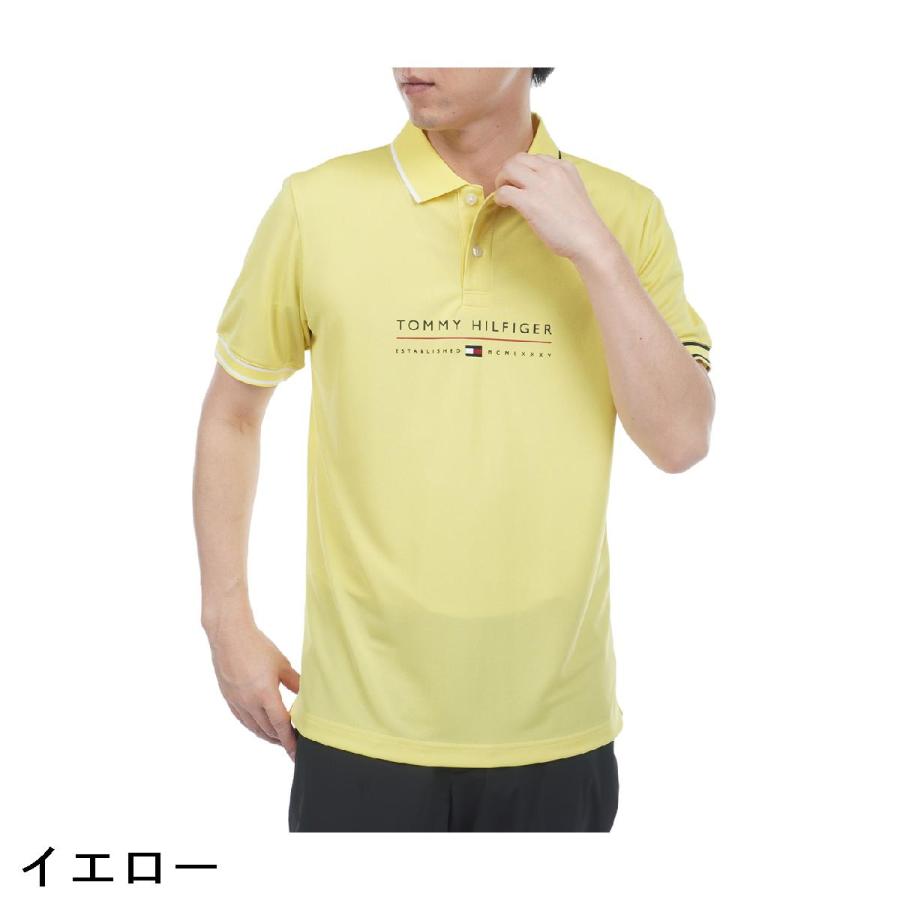 トミー ヒルフィガー ゴルフ TOMMY HILFIGER GOLF フロントロゴ 半袖ポロシャツ_6