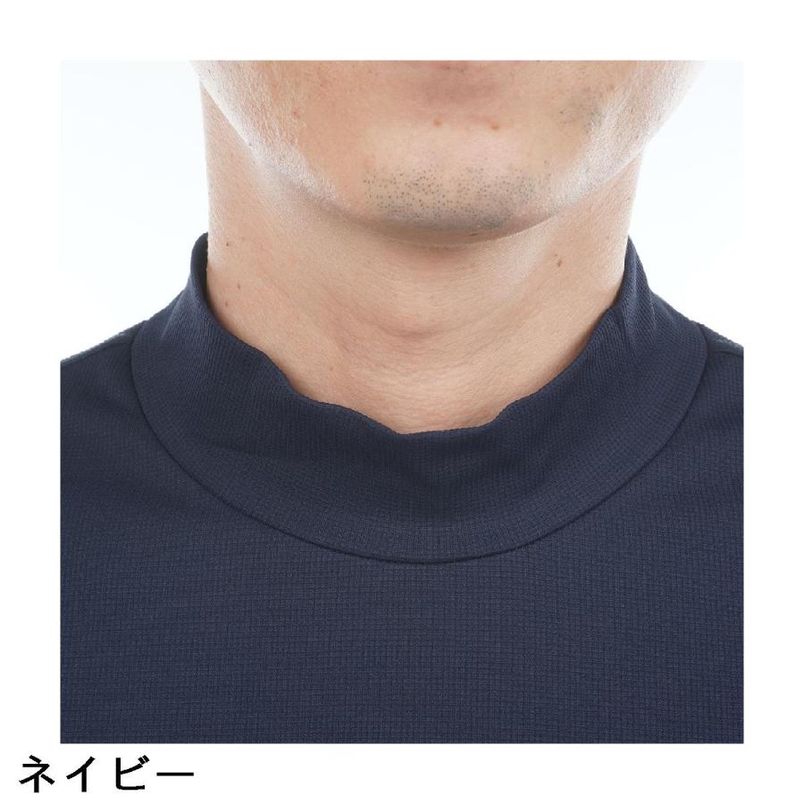 トミー ヒルフィガー ゴルフ TOMMY HILFIGER GOLF ストレッチ レイブロックワッフル モックネック半袖シャツ_12