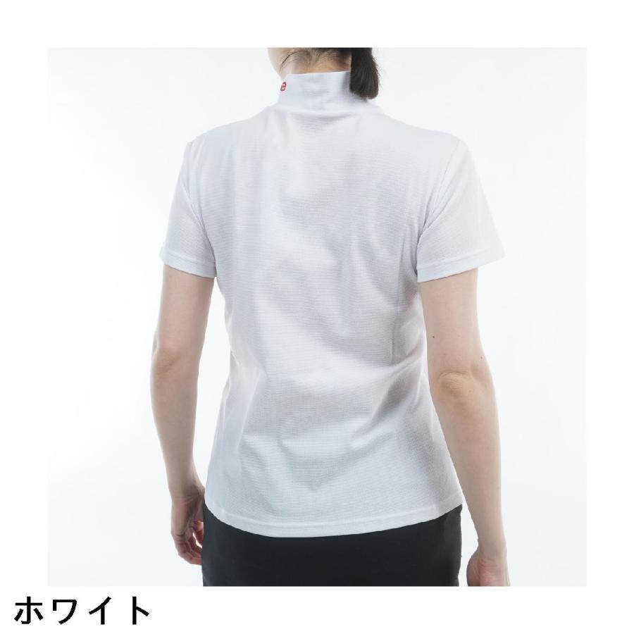 and per se（アンパスィ） ストレッチ SWING DRY メッシュ モック