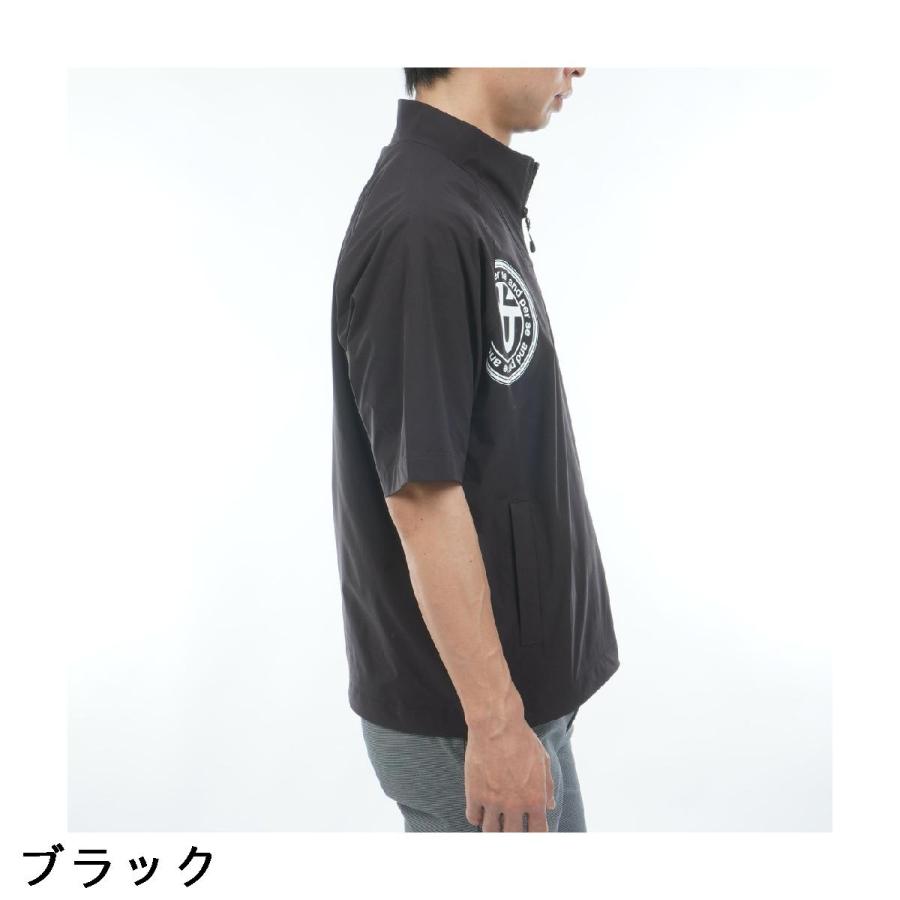 and per se（アンパスィ） ストレッチ マルチウェザー ハーフジップ