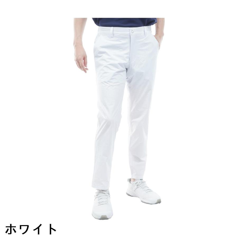 and per se ホワイトスリムフィットパンツ and per se（アンパスィ） ストレッチ エアリークロス パンツ : GDO