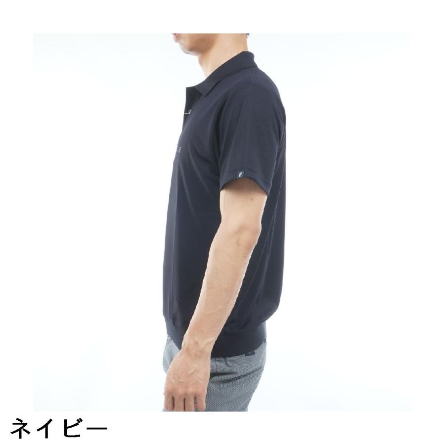 and per se ネイビー ポロシャツ L、ハーフパンツセット and per se（アンパスィ） ストレッチ COOL is COOL オーバー半袖