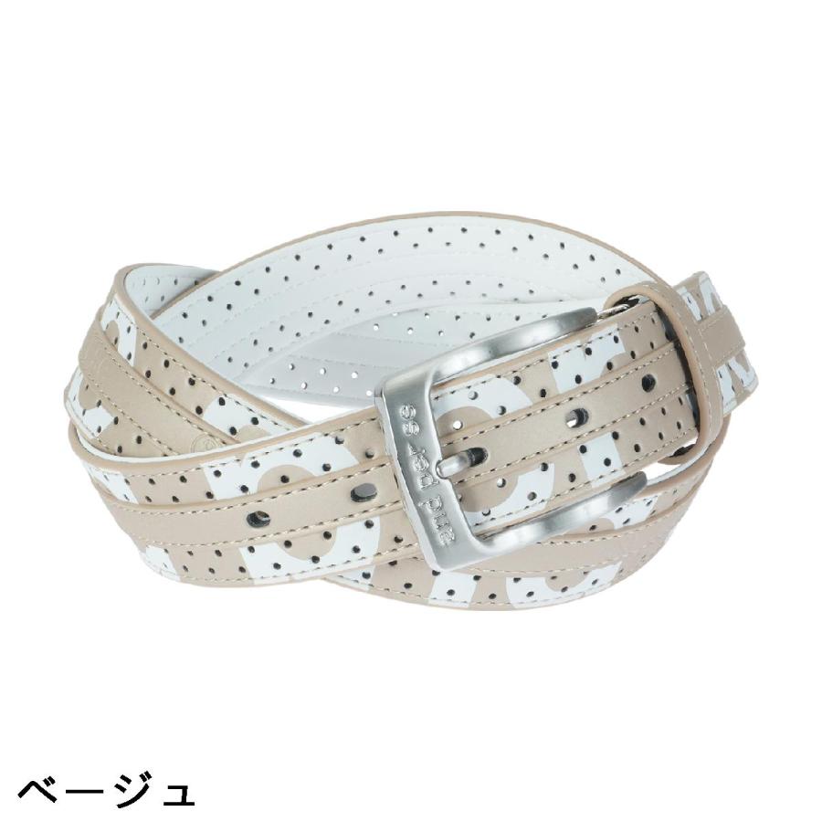 and per se（アンパスィ） ロゴプリントベルト : GDOゴルフショップ