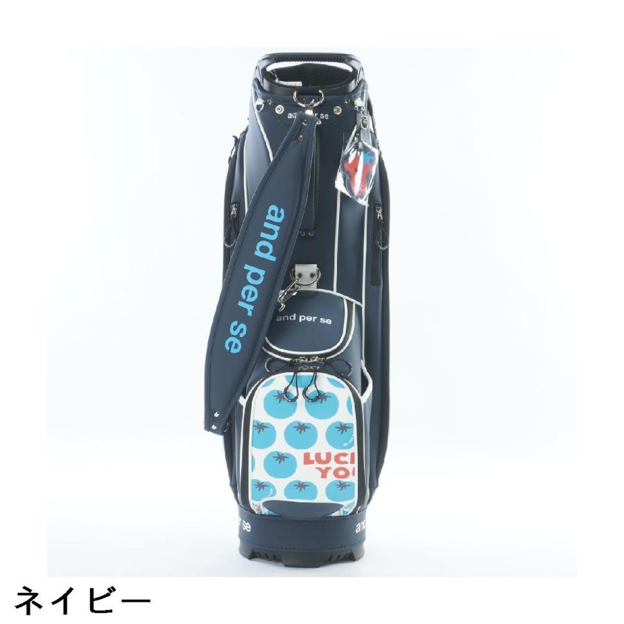and per se（アンパスィ） キャディバッグ レディス : GDOゴルフ