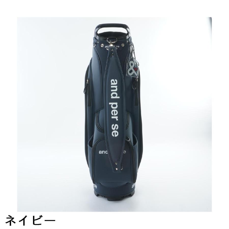 and per se キャディバッグ ネイビー and per se（アンパスィ） キャディバッグ : GDOゴルフショップ Yahoo