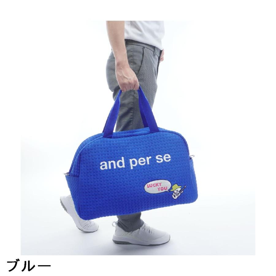 and per se（アンパスィ） ボストンバッグ レディス : GDOゴルフ