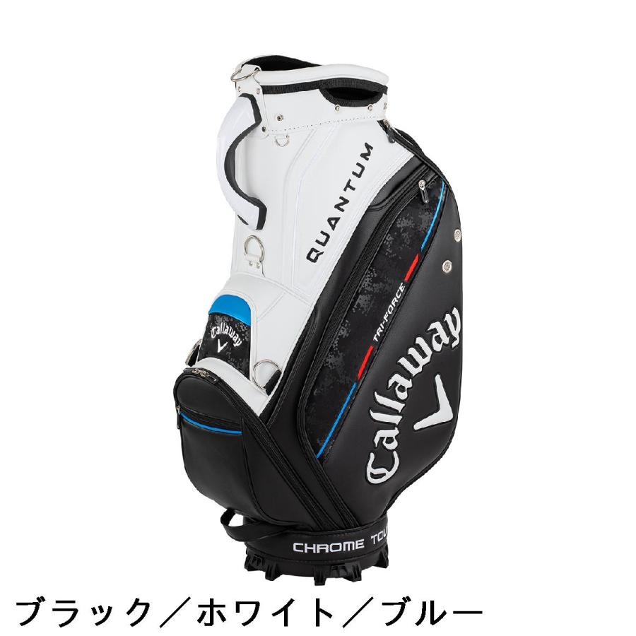 Callaway キャロウェイ　キャディバッグ ホワイト/ブルー Callaway（キャロウェイ） キャロウェイゴルフ Callaway Golf ツアー