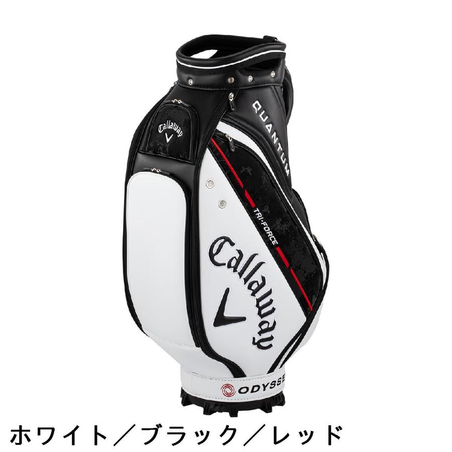 Callaway キャディバッグ ホワイト/レッド/ブラック Callaway（キャロウェイ） キャロウェイゴルフ Callaway Golf ツアー