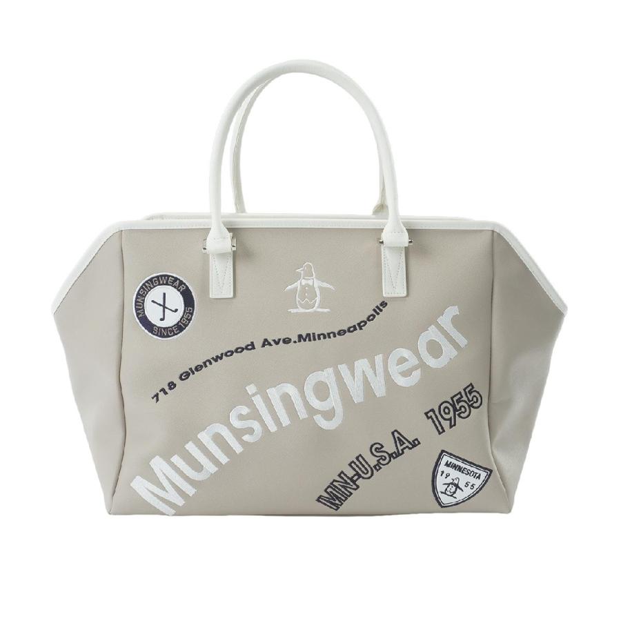 Munsingwear（マンシングウェア） カーブロゴトートバッグ : GDOゴルフ