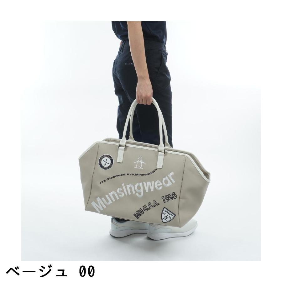Munsingwear（マンシングウェア） カーブロゴトートバッグ : GDOゴルフ