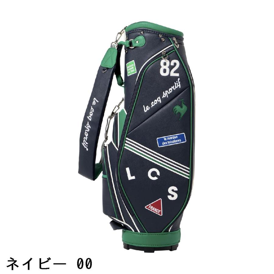 【美品】 ルコックスポルティフ キャディバッグ スタンド カーキ le coq sportif GOLF（ルコックスポルティフ ゴルフ） ルコック