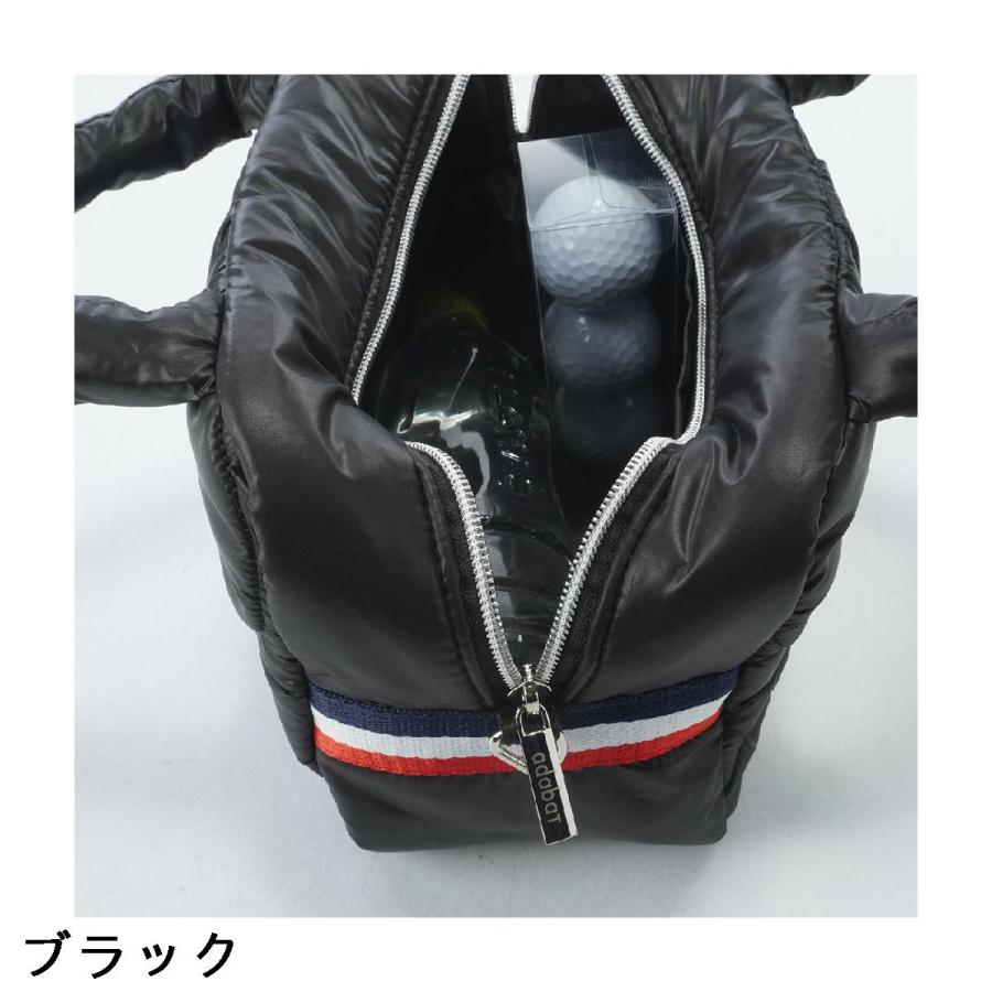 【新品未使用】【ADABAT NAVY】キルティングカートバッグ ゴルフバッグ アダバットネイビー ADABAT NAVY キルティングカートバッグ : GDO