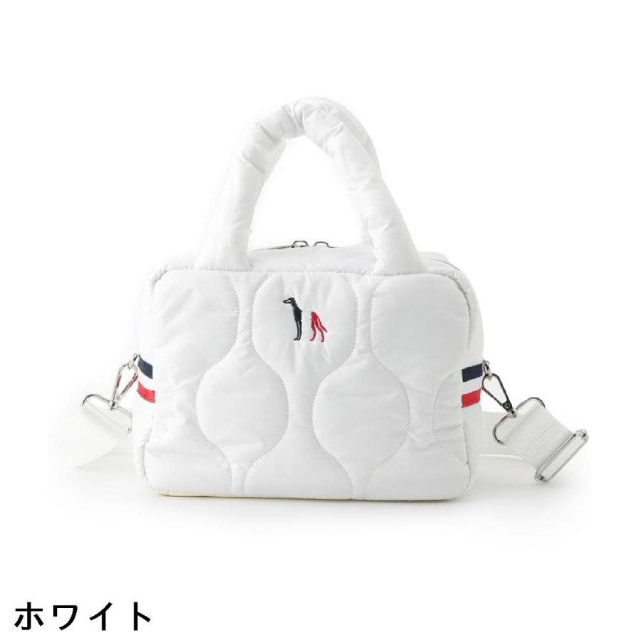 【新品】アダバット　ベーシック　カートバック　ラウンドバック　ホワイト アダバットネイビー ADABAT NAVY キルティングカートバッグ : GDO