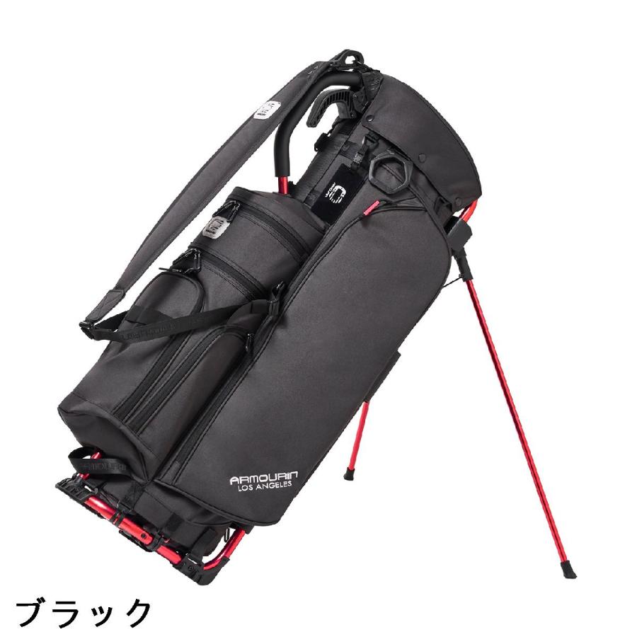 【美品】アーマーイン プロモデル 9.0 ブラックフレーム アーマーイン ARMOURIN PRO MODEL 9.0 WINE FRAME スタンドキャディ