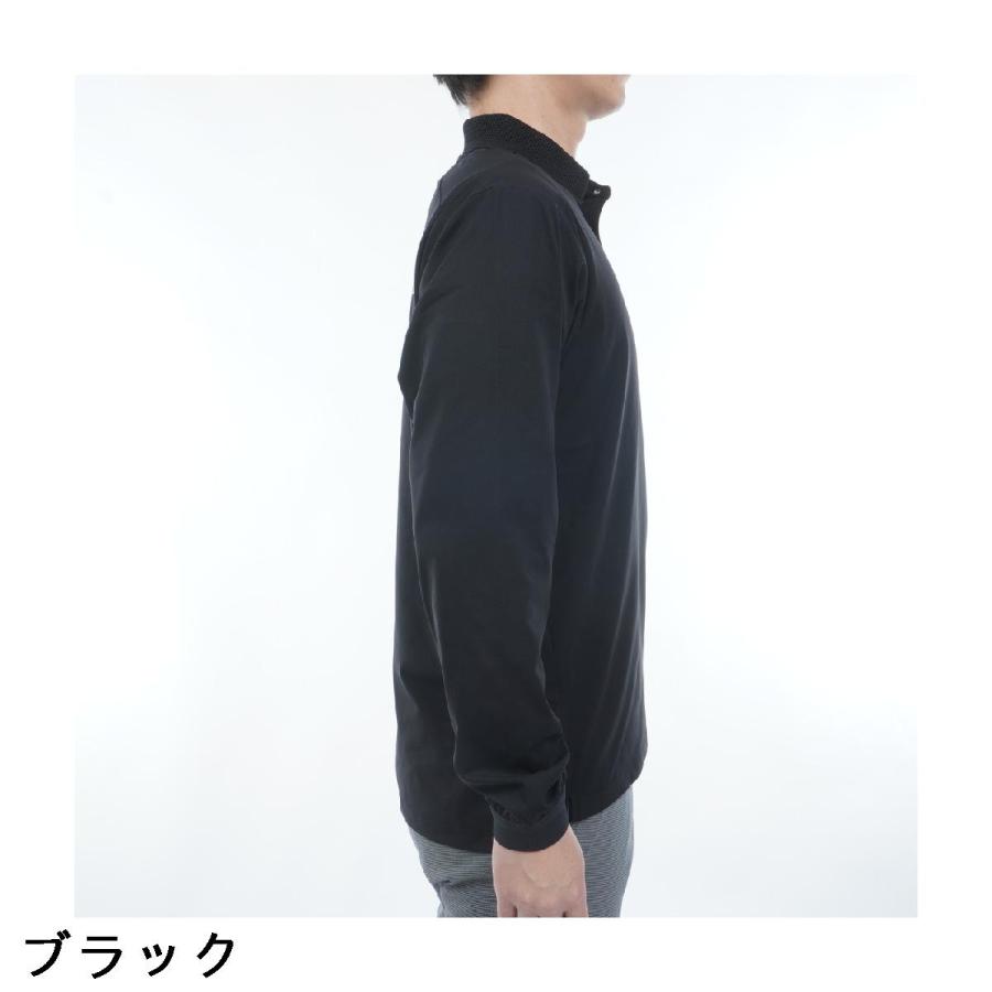 アンパスィ and per se & GOLF ストレッチ クール＆フレックス 長袖ポロシャツ
