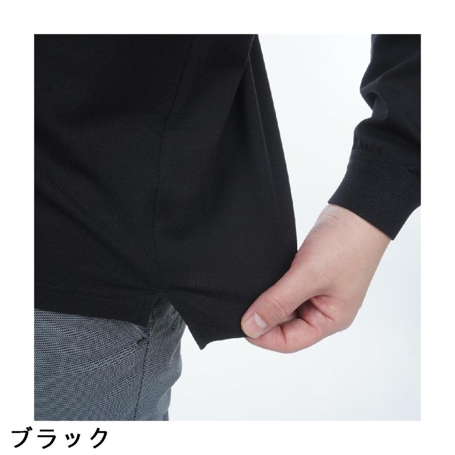 アンパスィ and per se & GOLF ストレッチ クール＆フレックス 長袖ポロシャツ