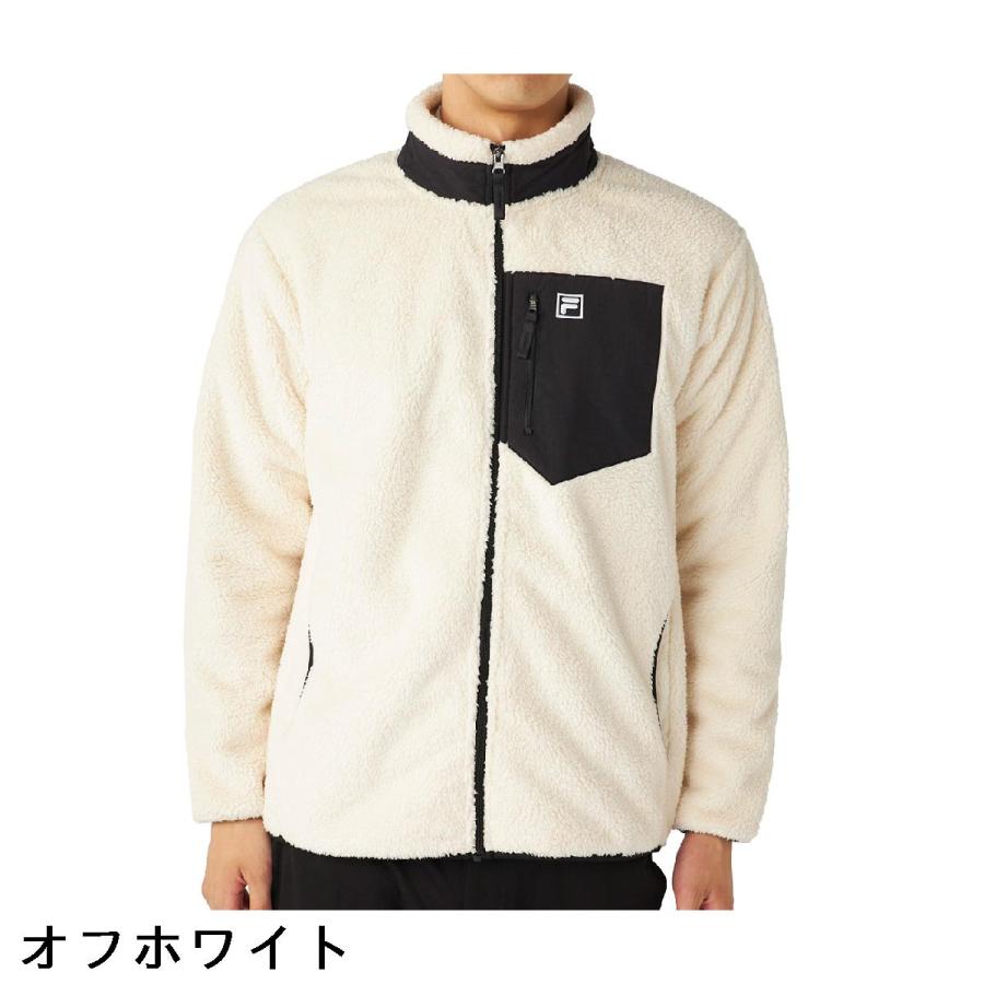 FIRAゴルフ❗️ホワイトフリースジャケットとパンツセット L FIRA