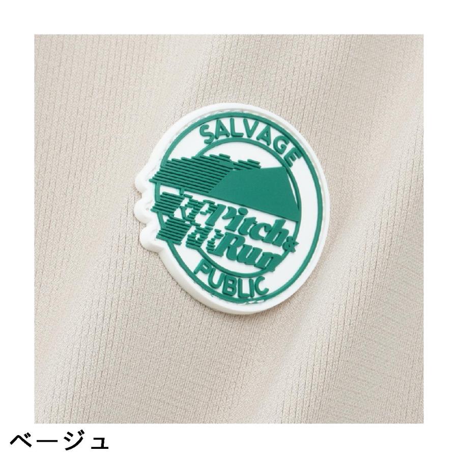 サルベージ パブリック コレパ SALVAGE PUBLIC Kolepa ストレッチ Pitch＆Run アロヘアテック 半袖ポロシャツ
