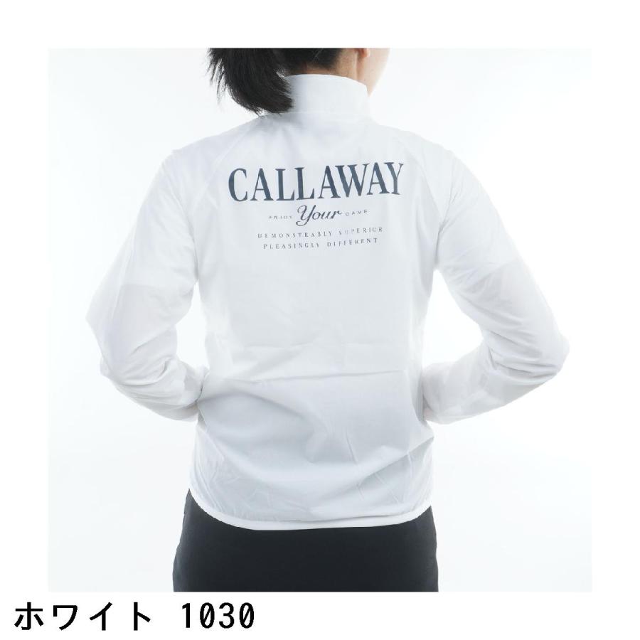 Callaway キャロウェイ　ゴルフ　フルジップジャケット ネイビー/ホワイト Callaway（キャロウェイ） ゴルフウェア ブルゾン メンズ フルジップ